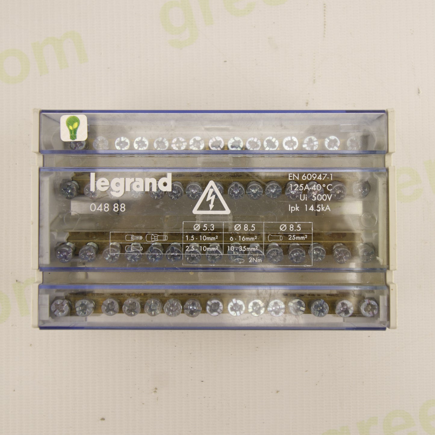 Legrand 04888 | 125 A Modular Distribution Block | 500 V | Multipole Power Distribution | Electrical Panels
