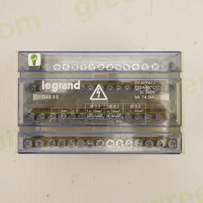 Legrand 04888 | 125 A Modular Distribution Block | 500 V | Multipole Power Distribution | Electrical Panels
