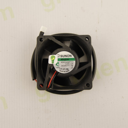 SUNON KDE2406PTV1 13.MS.A.GN | 60 × 60 × 25 mm Axial Cooling Fan | 24 VDC | 1.7 W | 2-Wire | MagLev/VAPO | Industrial Cooling
