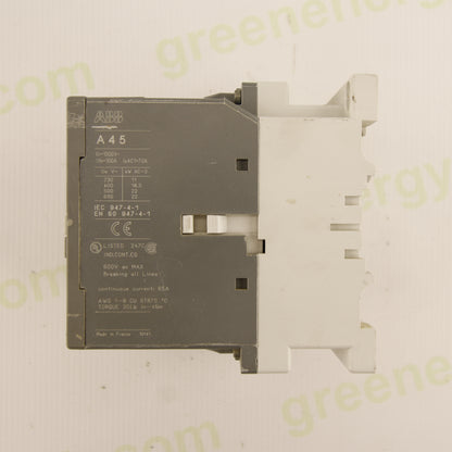 ABB A45-40 Power Contactor | 4-Pole 4NO | 70 A | 690 V AC | Coil AC | CAL5-11 1NO+1NC | IEC 60947
