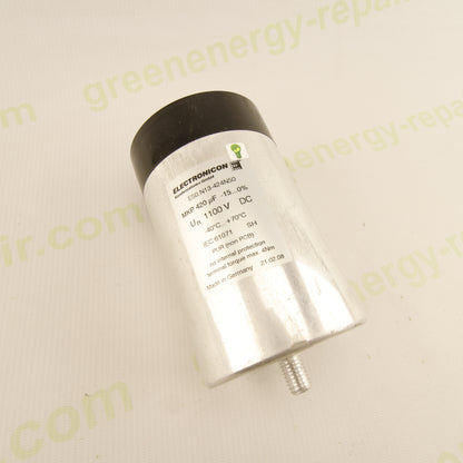 ELECTRONICON E50.N13-424N50 MKP 420 µF 1100 VDC DC-Link Capacitor