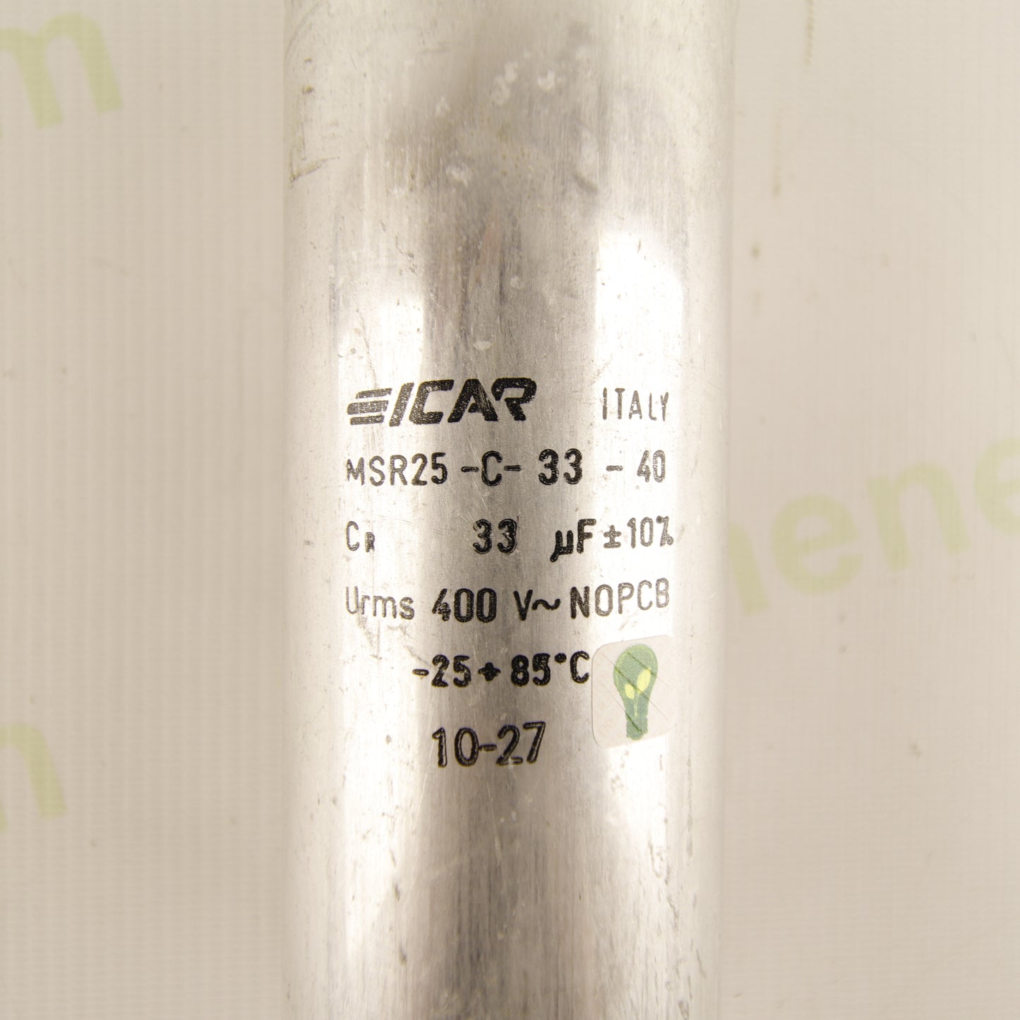 ICAR MSR25-C-33-40 – 33 µF 400 V AC Film Capacitor