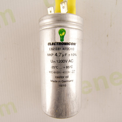ELECTRONICON E62.E81-472D10 – 4.7 µF 1200 VAC MKP Power Capacitor