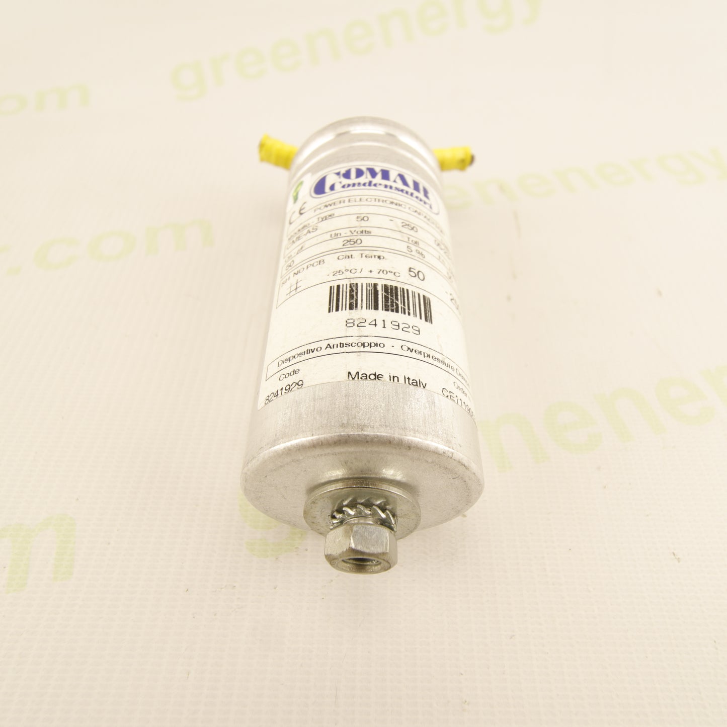 COMAR CME-AS 50-250 – 50 µF 250 V AC – Power Electronics – Cod. 8241929