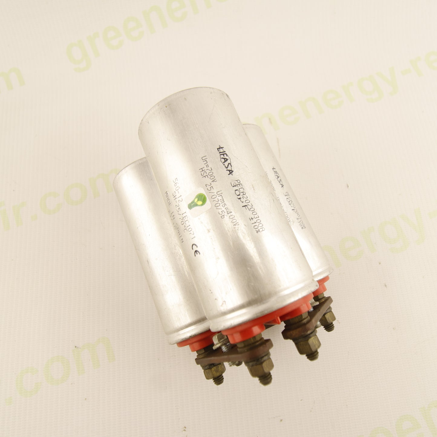 LIFASA PECA 20700300A | Set of 3 Power Capacitors | 30 µF Each | 700 V DC | 400 V AC | ±10% | SH | IEC 1071