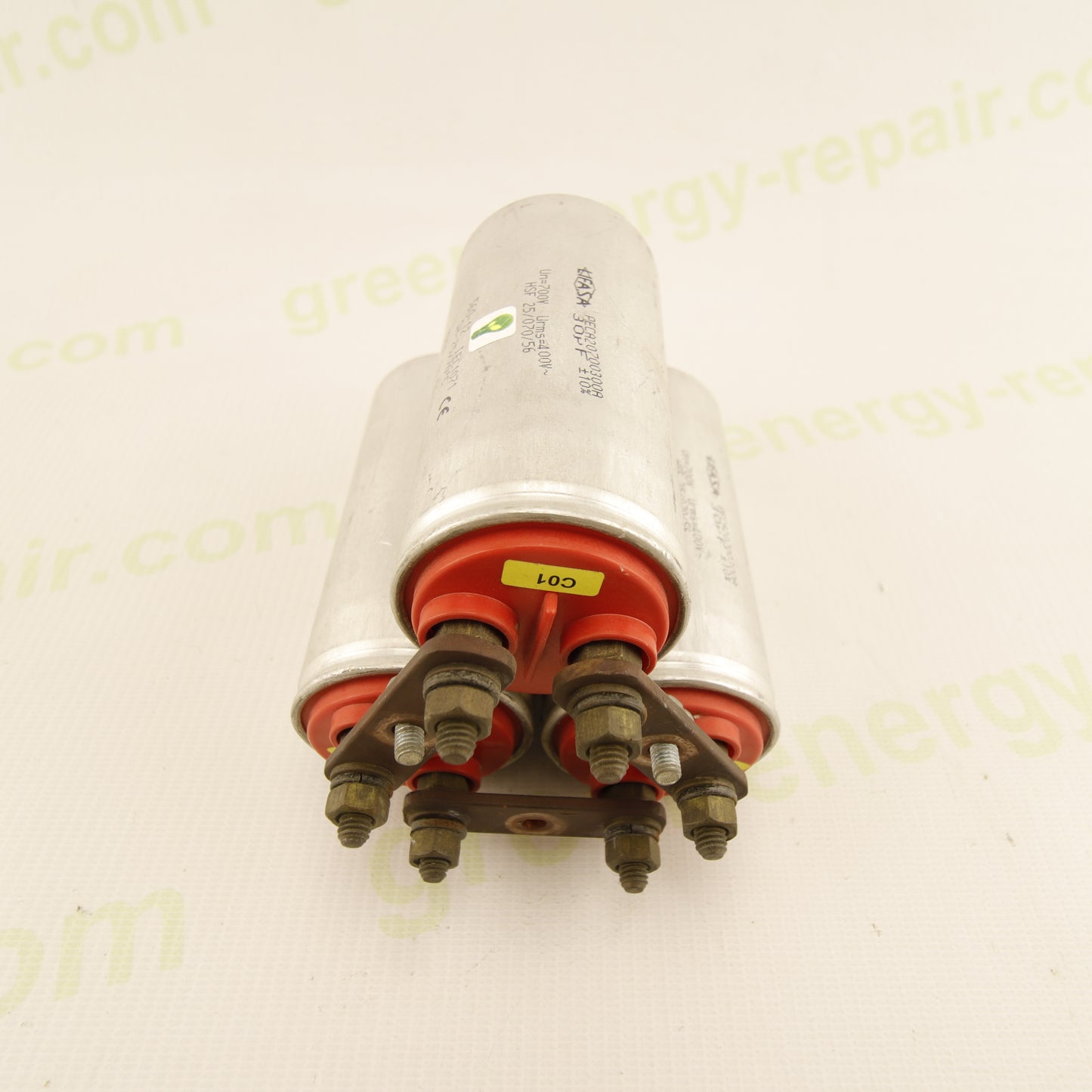 LIFASA PECA 20700300A | Set of 3 Power Capacitors | 30 µF Each | 700 V DC | 400 V AC | ±10% | SH | IEC 1071