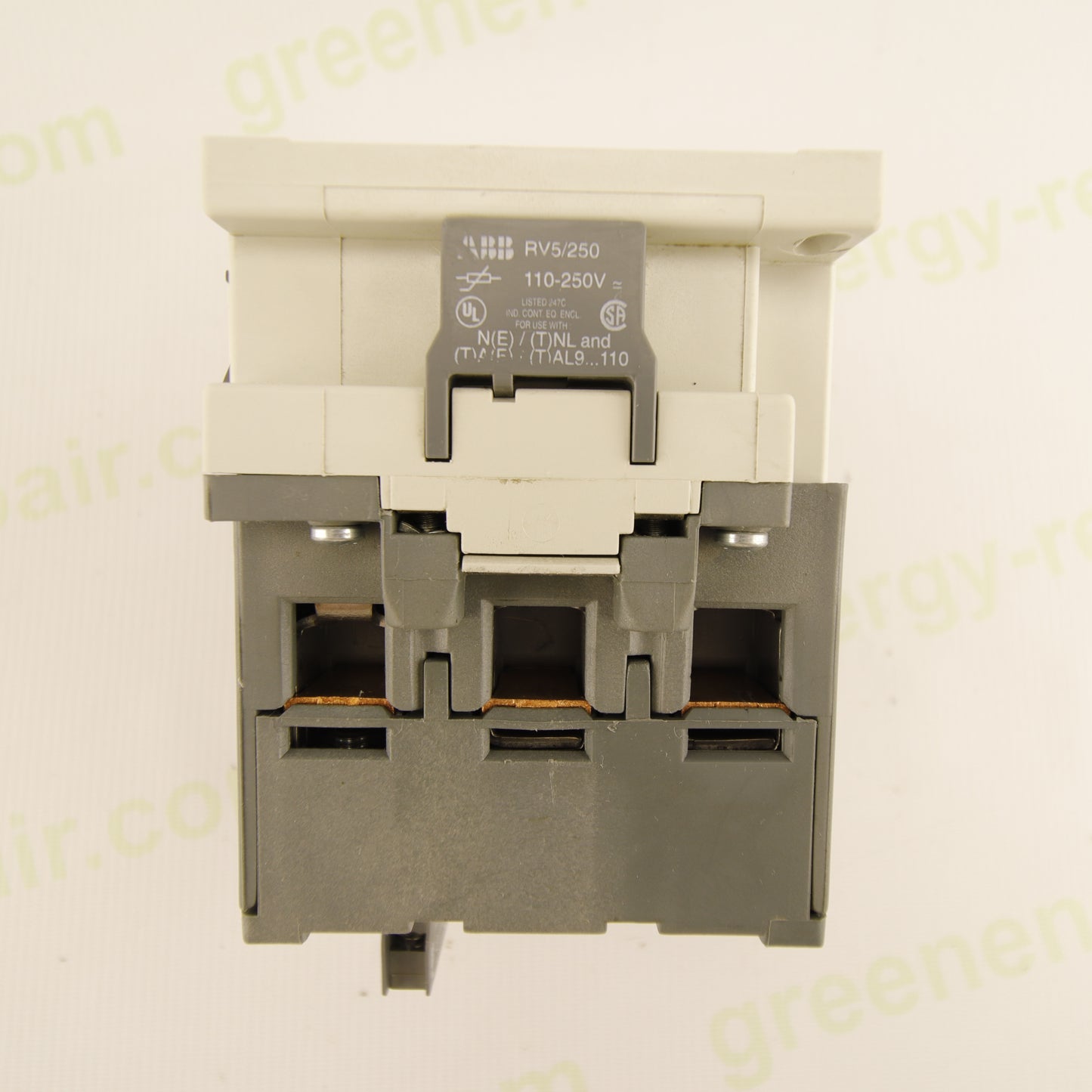 ABB A95-30 Power Contactor | 3-Pole | 95 A | 690 V AC | Coil 110–250 V AC/DC | CA5-10 1NO | RV5/250 | IEC 60947