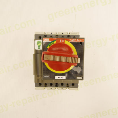 ABB SACE Tmax T1N 160 | 160 A | 3-Pole MCCB | 690 V AC | Ui 800 V | Uimp 8 kV | Icu up to 50 kA | IEC 60947-2