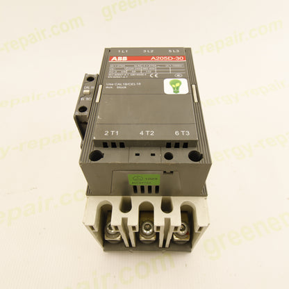 ABB A205D-30 | 3-Pole Industrial Power Contactor | 275 A | 1000 V AC | 220–230 V AC Coil | CAL18 1NO+1NC | IEC 60947-4-1