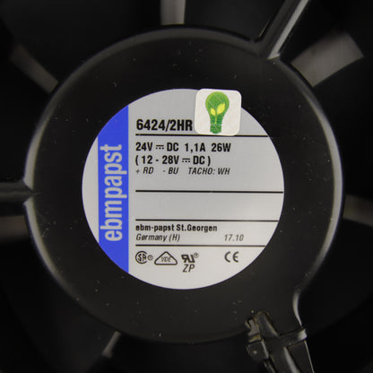 ebm-papst 6424/2HR Axial Fan | 24 V DC | 26 W | 3-Wire
