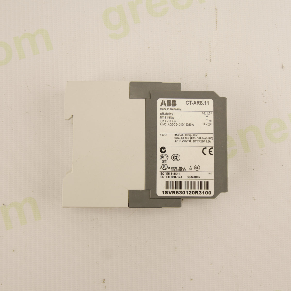 ABB CT-ARS.11 | OFF-Delay Timer | 24–240 V AC/DC