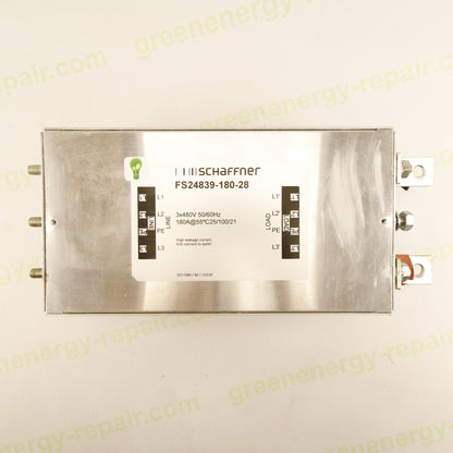 филтър AC 3X480VAC 180A 25/100/21 FS24839-180-28 SCHAFFNER SANTERNO FIMER
