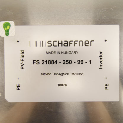 Schaffner FS21884-250-99-1 | DC EMC Filter | 250 A