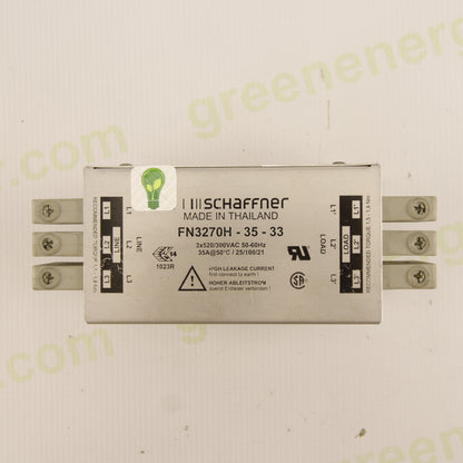 Schaffner FN3270H-35-33 | 3-Phase EMC Filter | 35 A