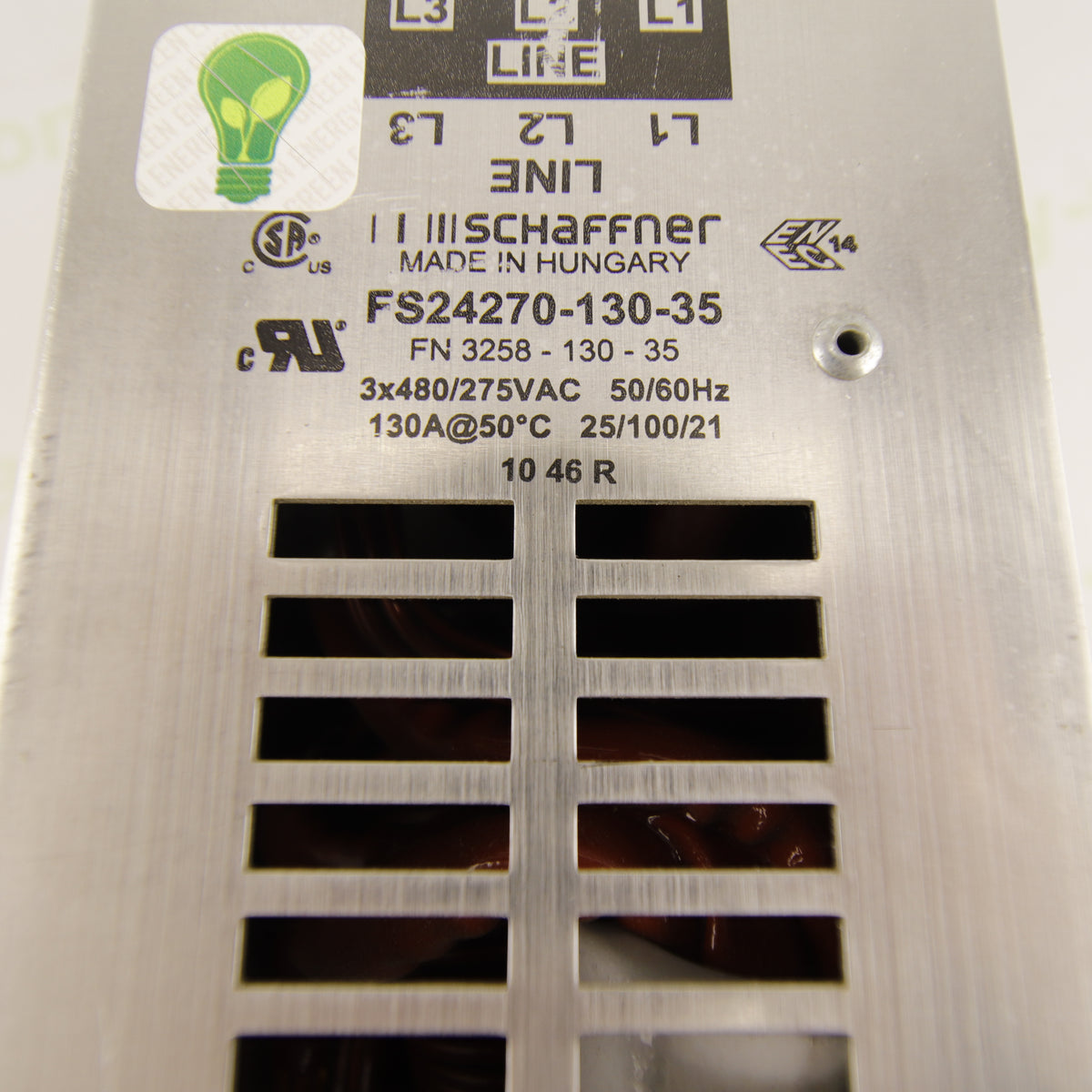 Schaffner FS24270-130-35 | 3-Phase EMC Filter | 130 A