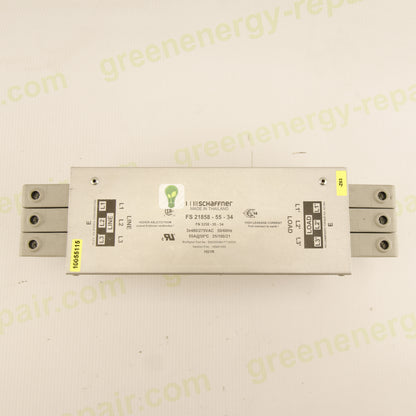 Schaffner FS21858-55-34 | 3-Phase EMC Filter | 55 A