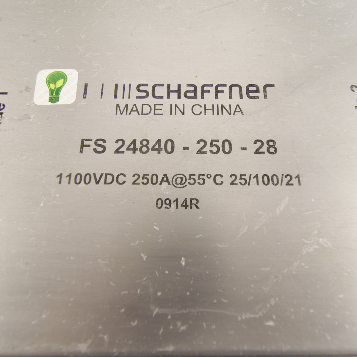 Schaffner FS24840-250-28 | DC EMC Filter | 250 A