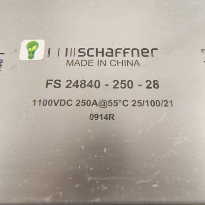 Schaffner FS24840-250-28 | DC EMC Filter | 250 A