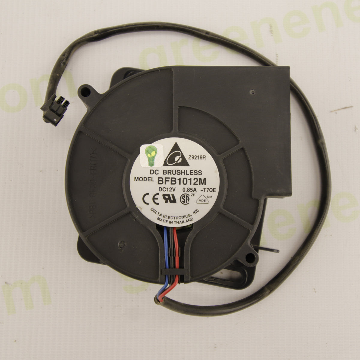 Delta Electronics BFB1012M | 12 VDC Centrifugal Blower | 97 mm