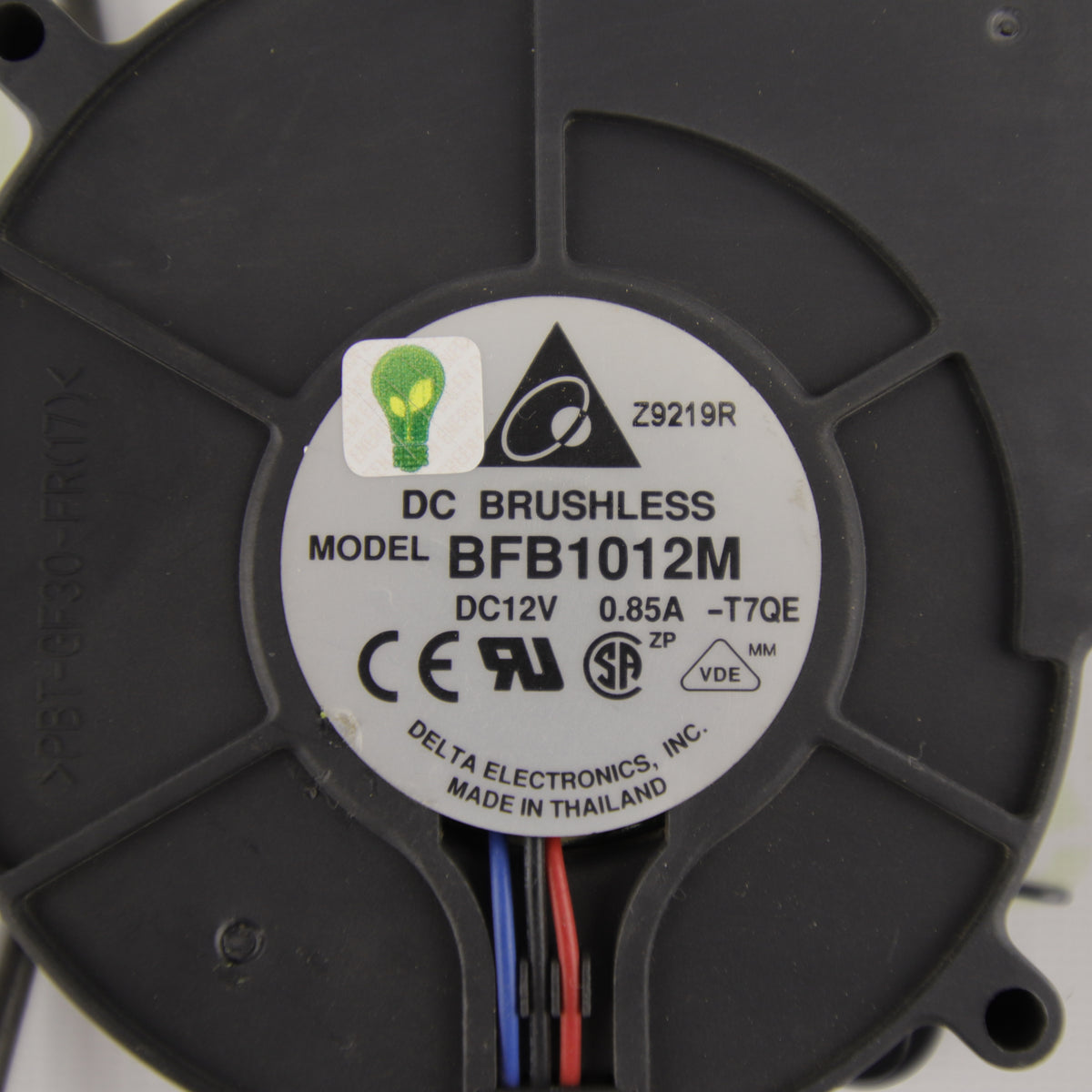 Delta Electronics BFB1012M | 12 VDC Centrifugal Blower | 97 mm