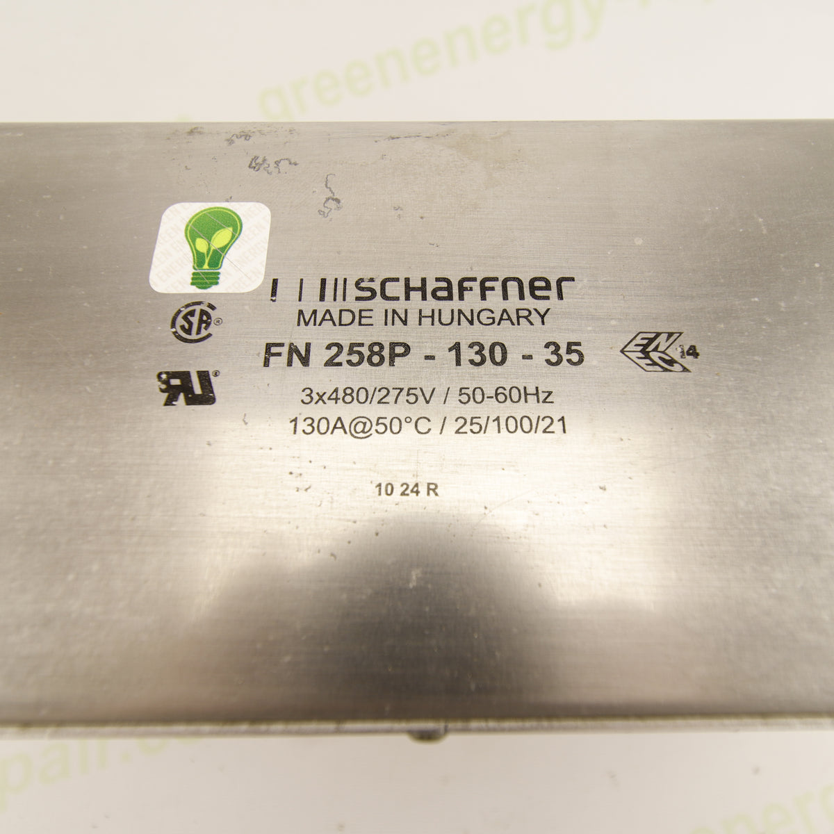 Schaffner FN258P-130-35 | 3-Phase EMC Filter | 130 A