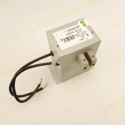 Schaffner FS23418-38-33 | 600 VDC 38 A EMC Filter