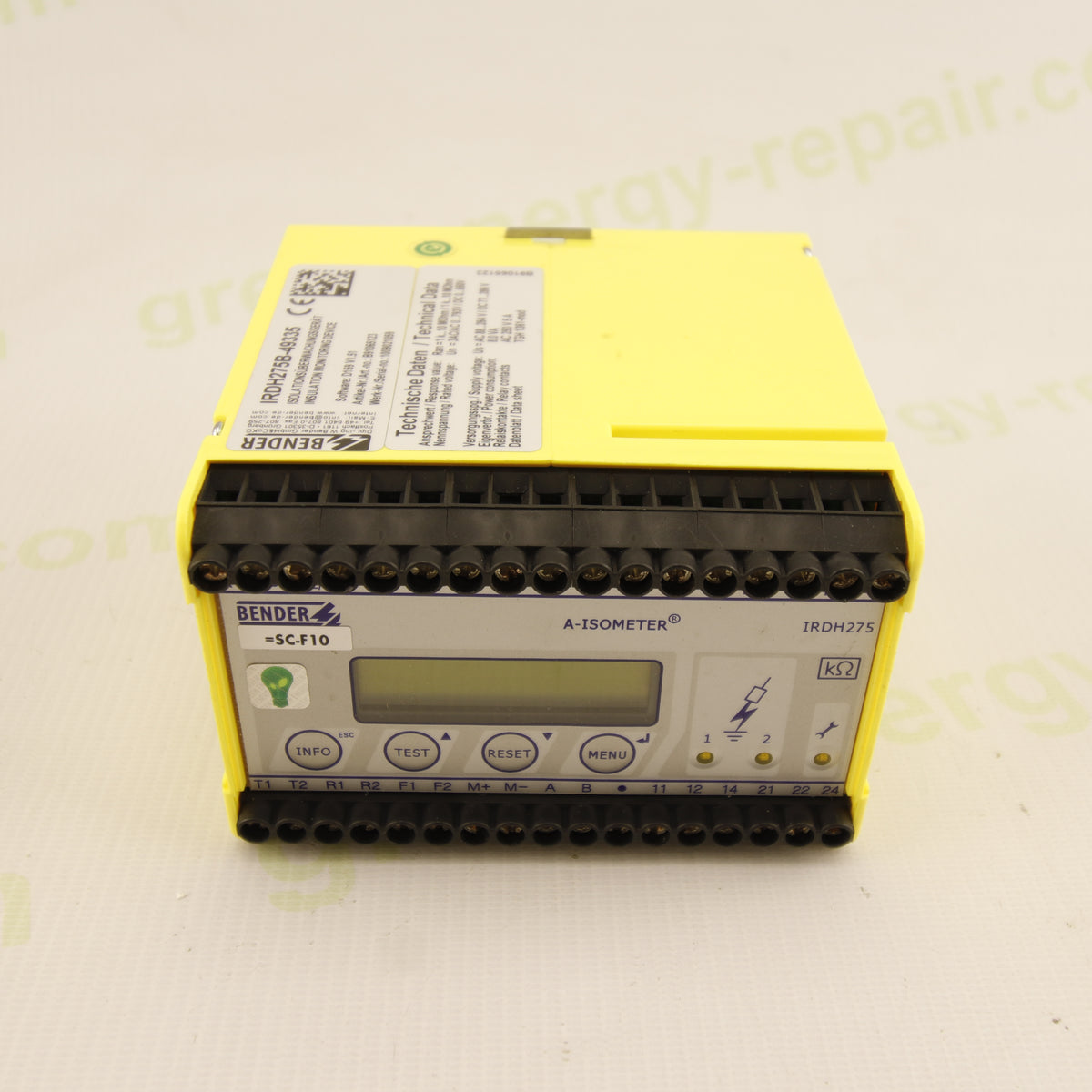 BENDER IRDH275B-49335 | A-ISOMETER® Insulation Monitor