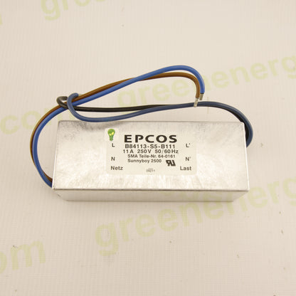 EPCOS B84113-S5-B111 | 250 V | 11 A EMC Filter | SMA Sunny Boy