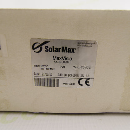SolarMax MaxVisio | Art. 1027-1 | PV Display & Data Logger
