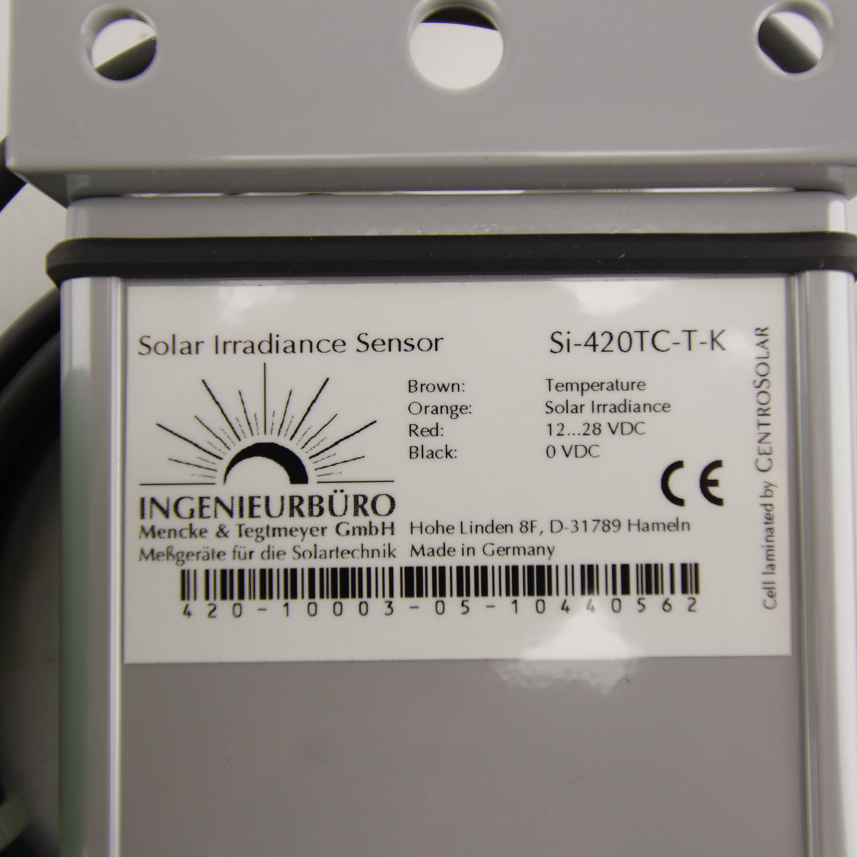 SolarMax MaxMeteo 1020-1 | Si-420TC-T-K PV Sensor