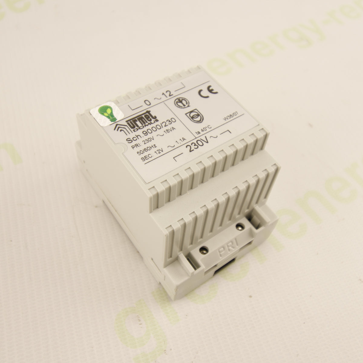 Urmet 9000/230 | 12 VAC Safety Transformer | 18 VA