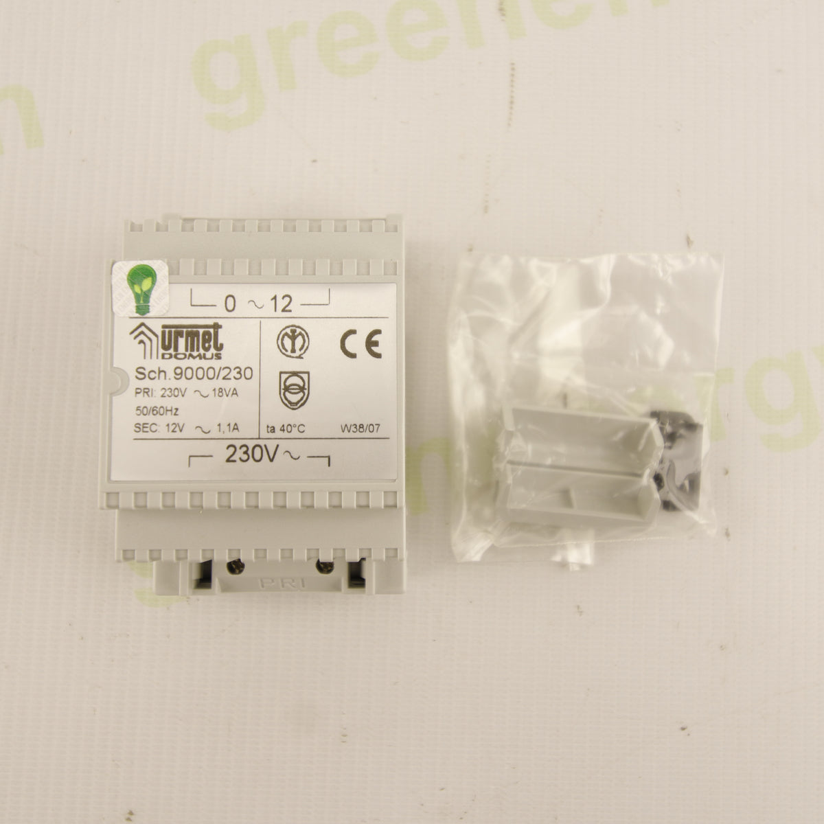 Urmet 9000/230 | 12 VAC Safety Transformer | 18 VA