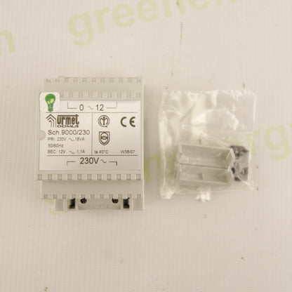 Urmet 9000/230 | 12 VAC Safety Transformer | 18 VA