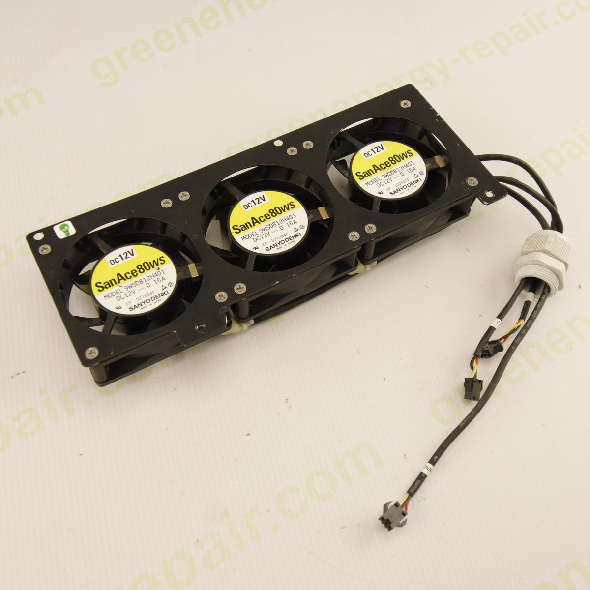 Sanyo Denki San Ace 80WS | 3-Fan 12 VDC Assembly