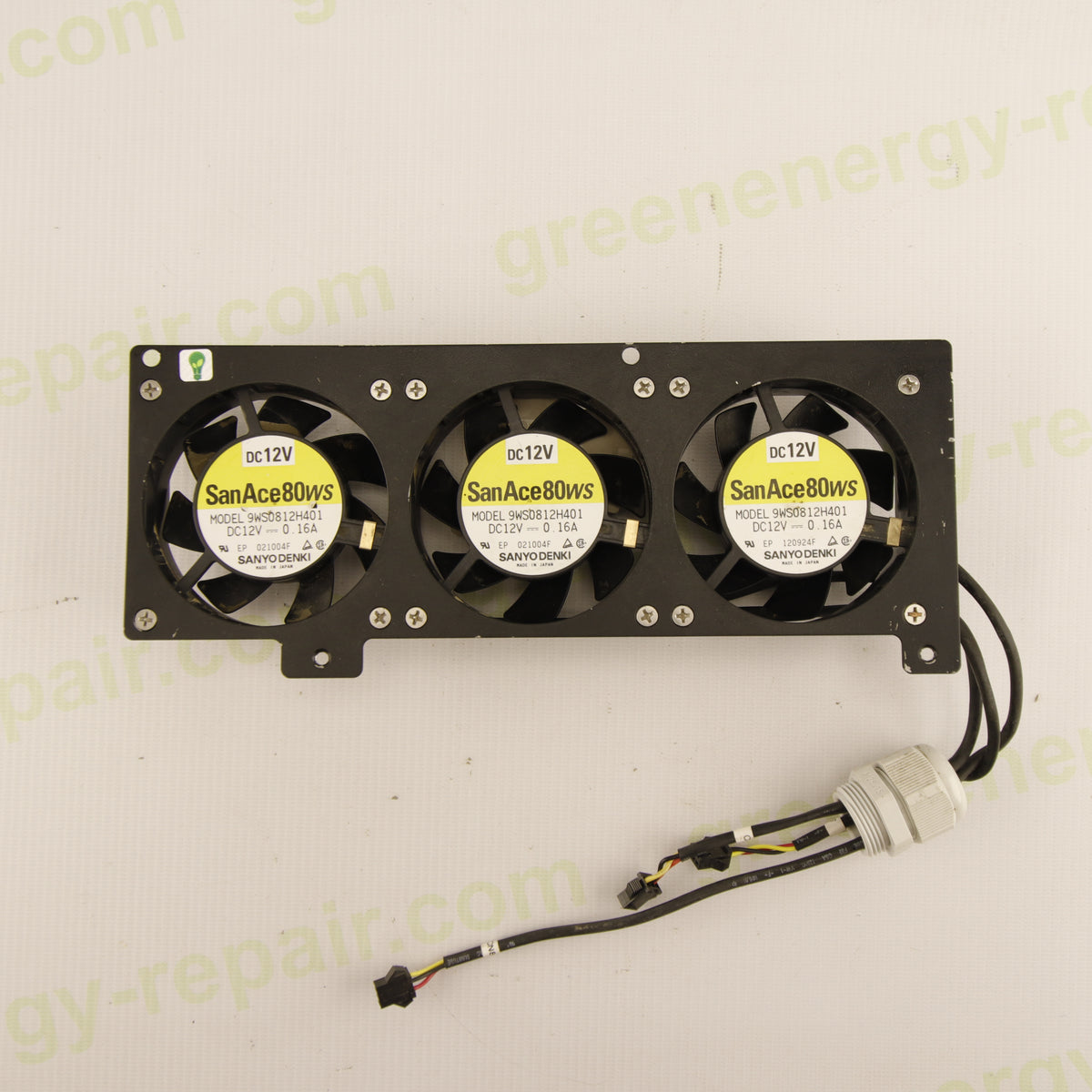 Sanyo Denki San Ace 80WS | 3-Fan 12 VDC Assembly