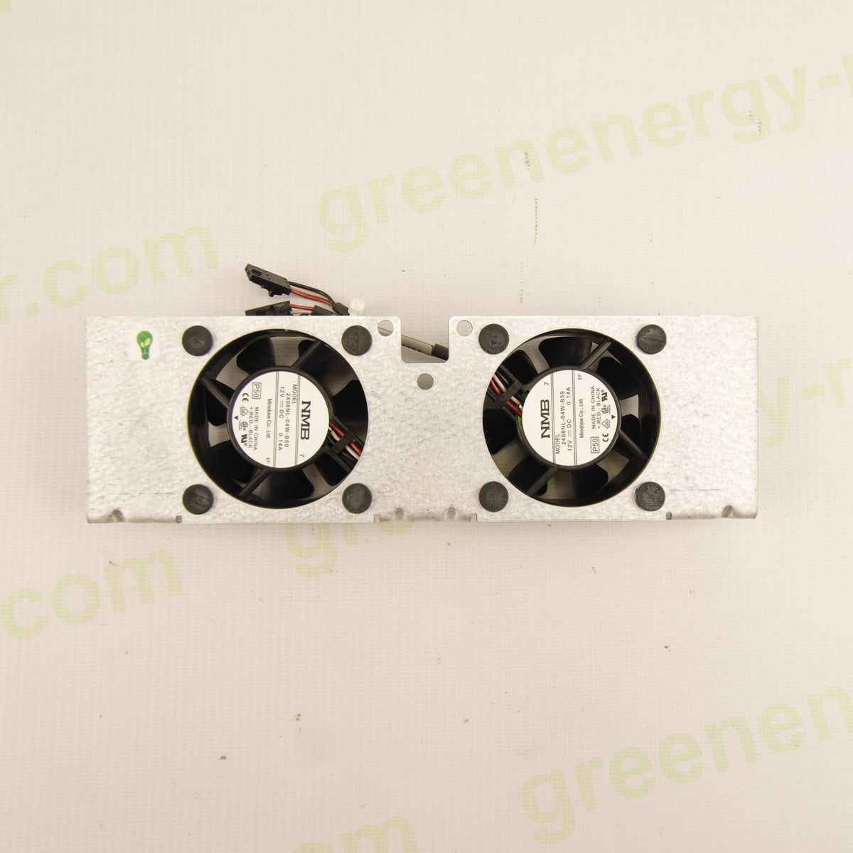 NMB-MAT 2408NL-04W-B59 Dual Fan Assembly | 12V DC | 0.14A per Fan