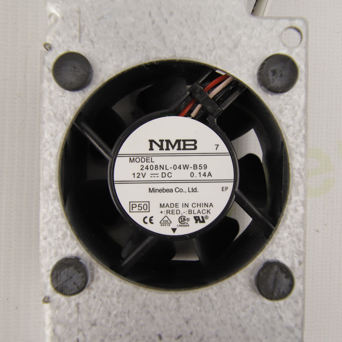 NMB-MAT 2408NL-04W-B59 Dual Fan Assembly | 12V DC | 0.14A per Fan