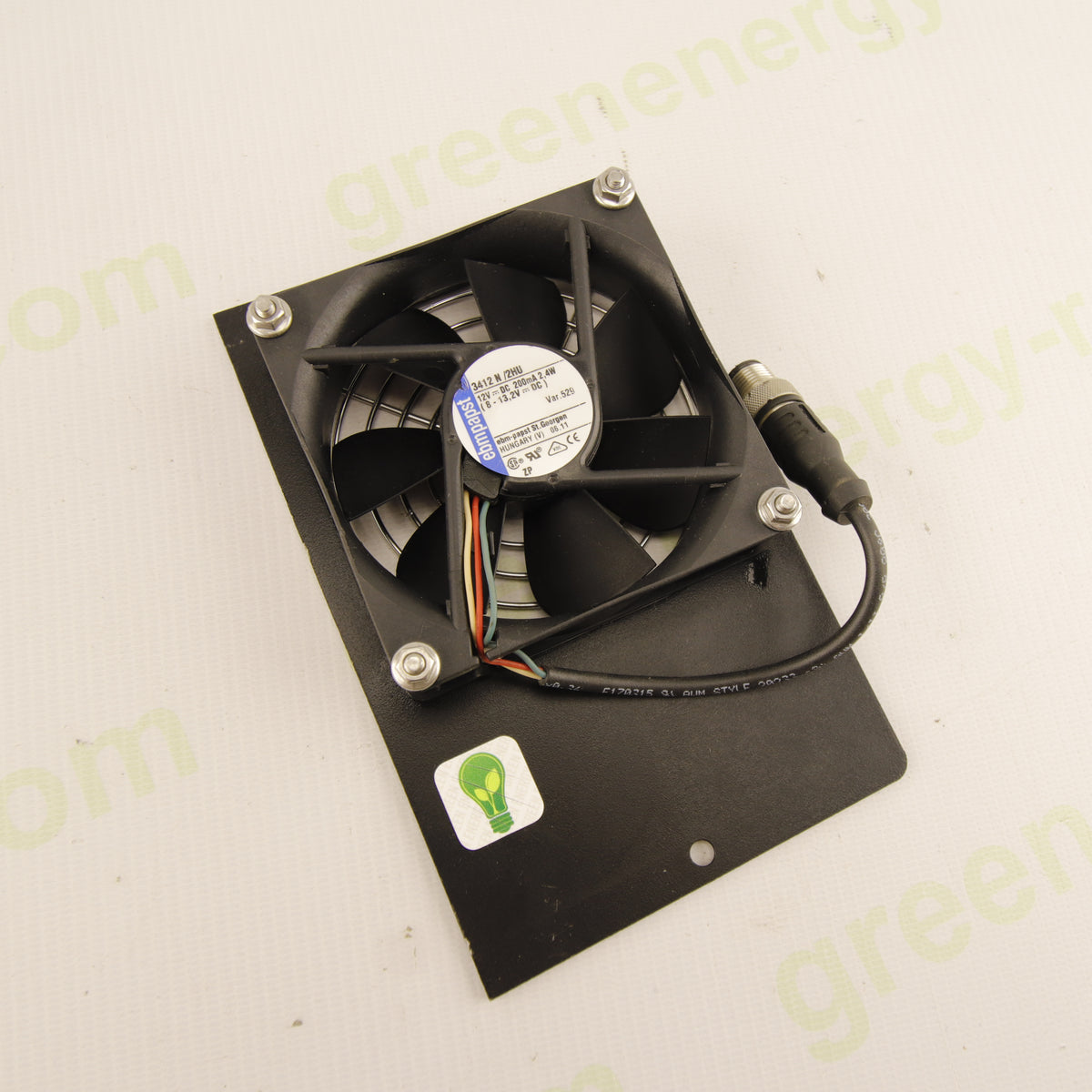 ebm-papst 3412N/2HU-529 | 12 V DC Fan | 2.4 W