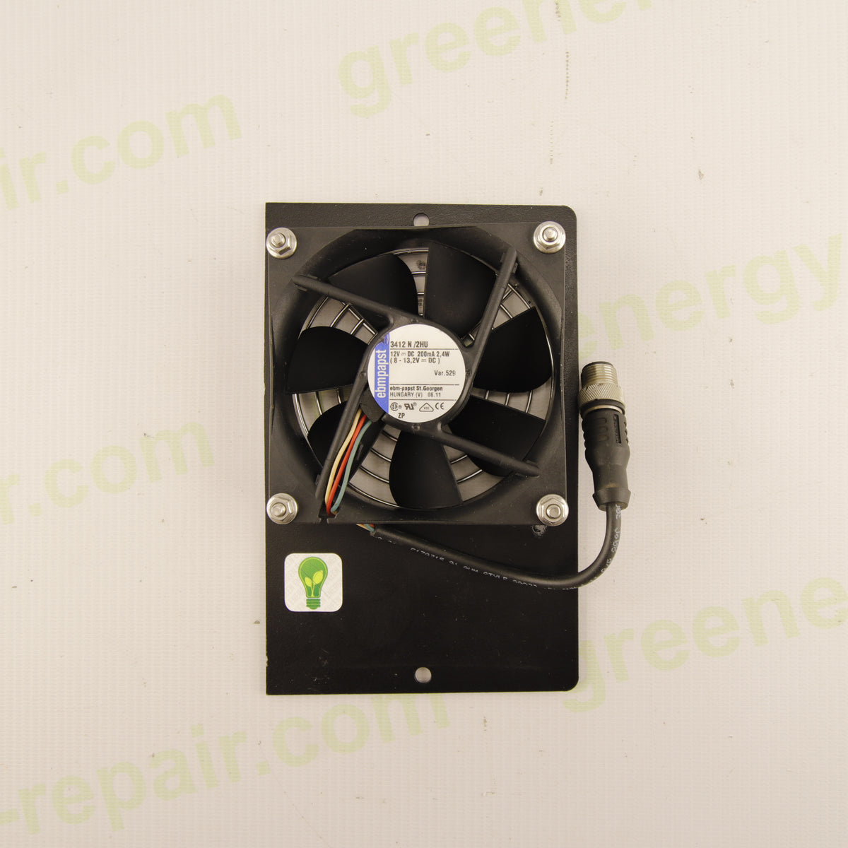 ebm-papst 3412N/2HU-529 | 12 V DC Fan | 2.4 W