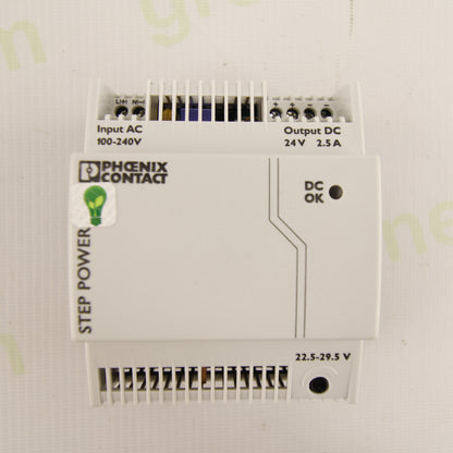 Phoenix Contact STEP-PS | 24 V DC 2.5 A | SMA CLCON