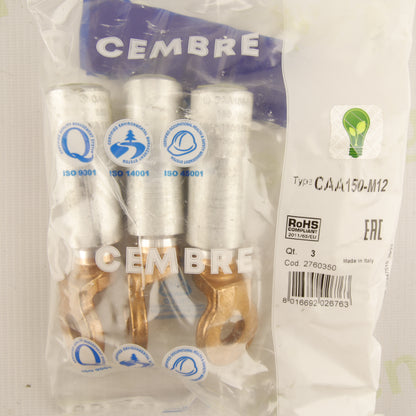 Cembre CAA150-M12 | 150 mm² Al/Cu Lug | M12