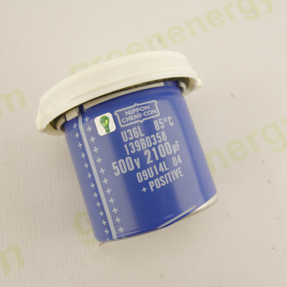 Nippon Chemi-Con U36L | 500 V DC | 2100 µF
