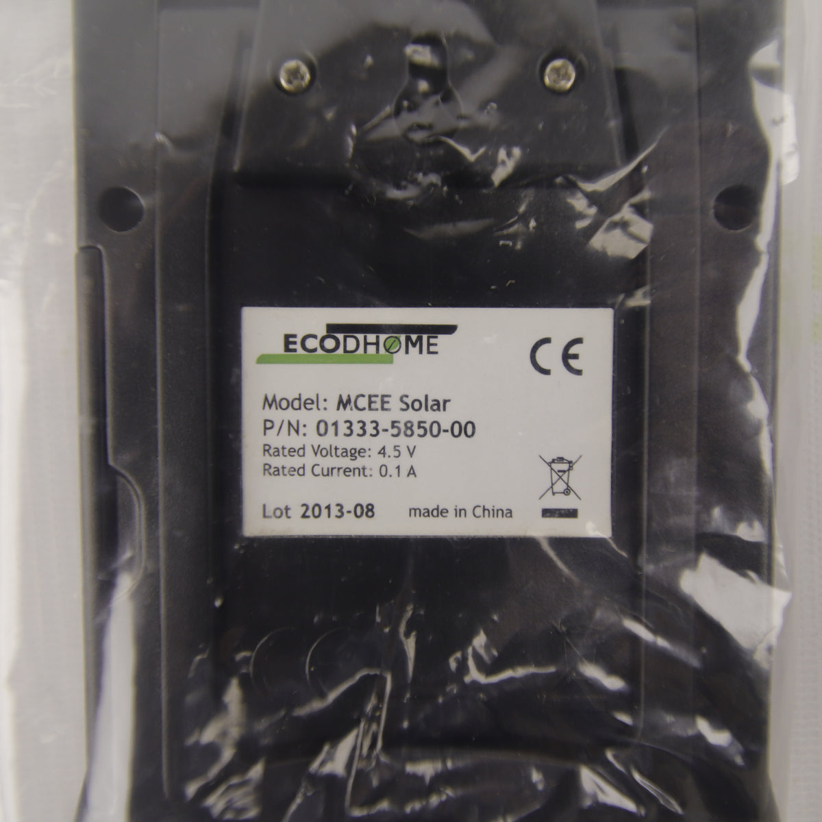 EcoDHOME MCEE Solar | Wireless Energy Monitor | 01333-5850-00