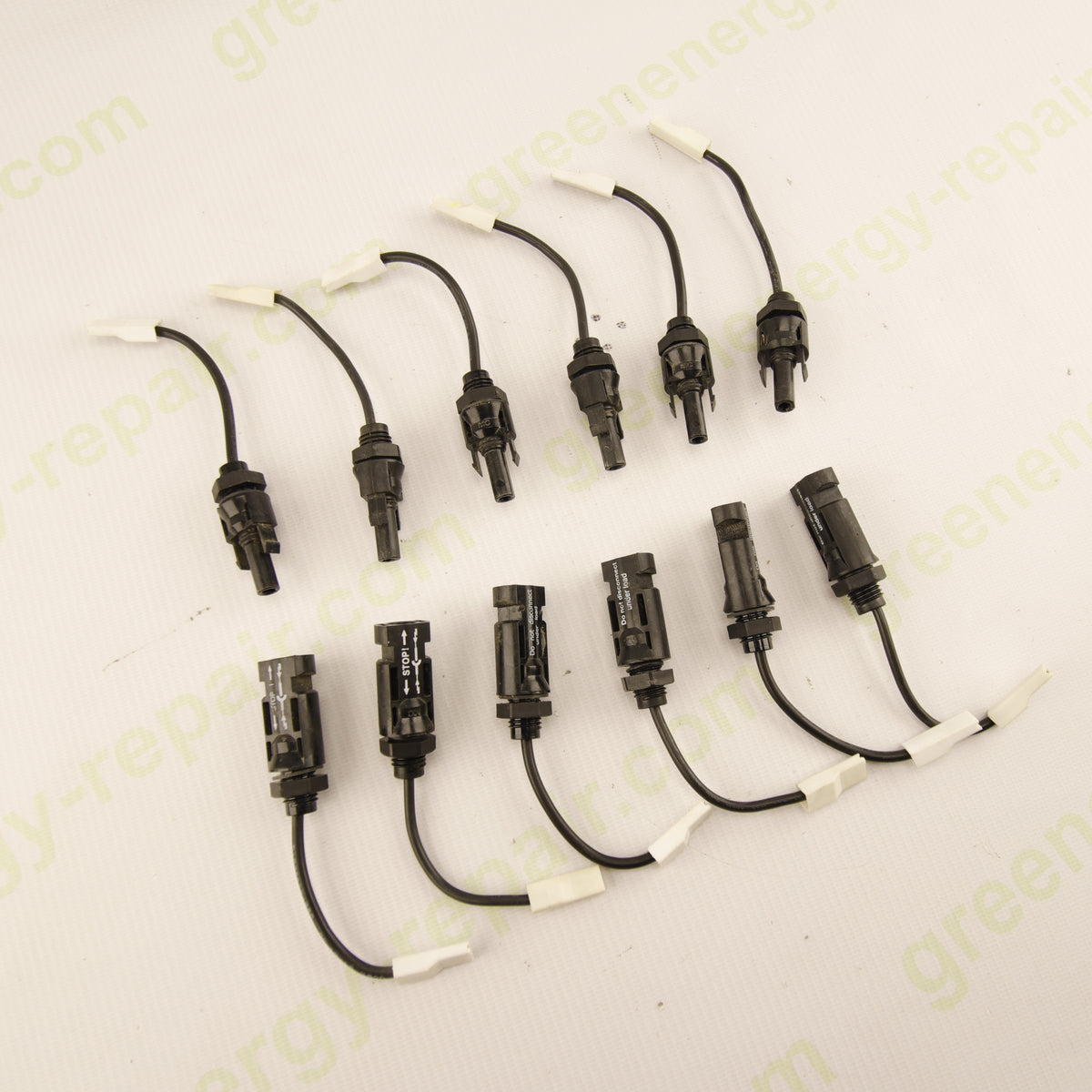 6 Pairs MC4 Solar Connectors | Pre-Crimped Cables | ABB Power-One Aurora / FIMER