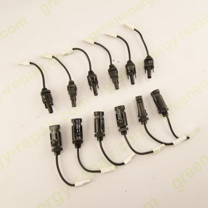 6 Pairs MC4 Solar Connectors | Pre-Crimped Cables | ABB Power-One Aurora / FIMER