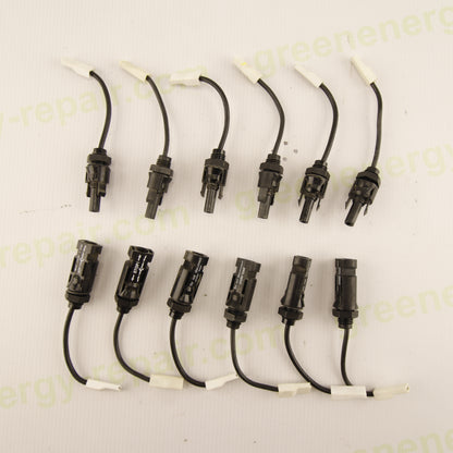 6 Pairs MC4 Solar Connectors | Pre-Crimped Cables | ABB Power-One Aurora / FIMER
