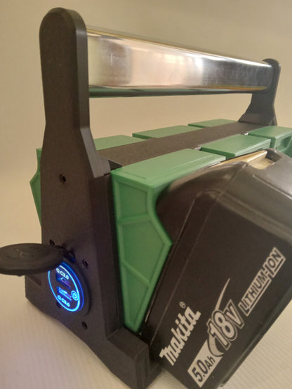 Professional Portable Holder for 18V Li-Ion Batteries