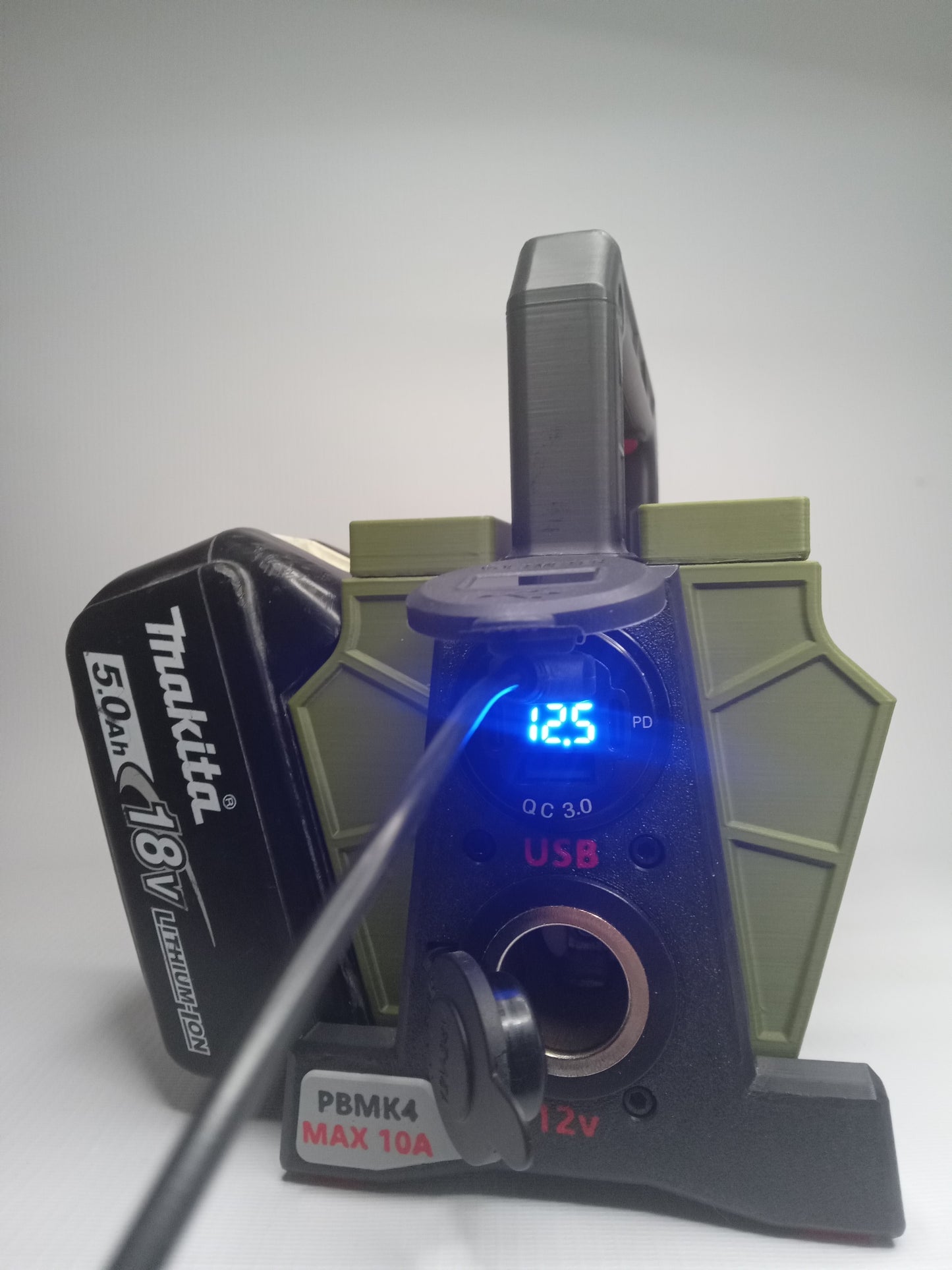 Professional Portable Holder for 18V Li-Ion Batteries