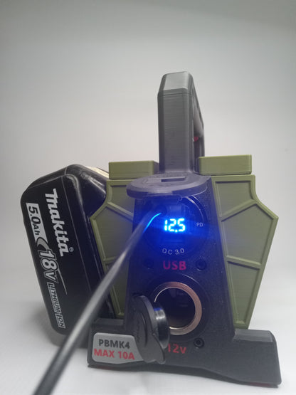 Professional Portable Holder for 18V Li-Ion Batteries