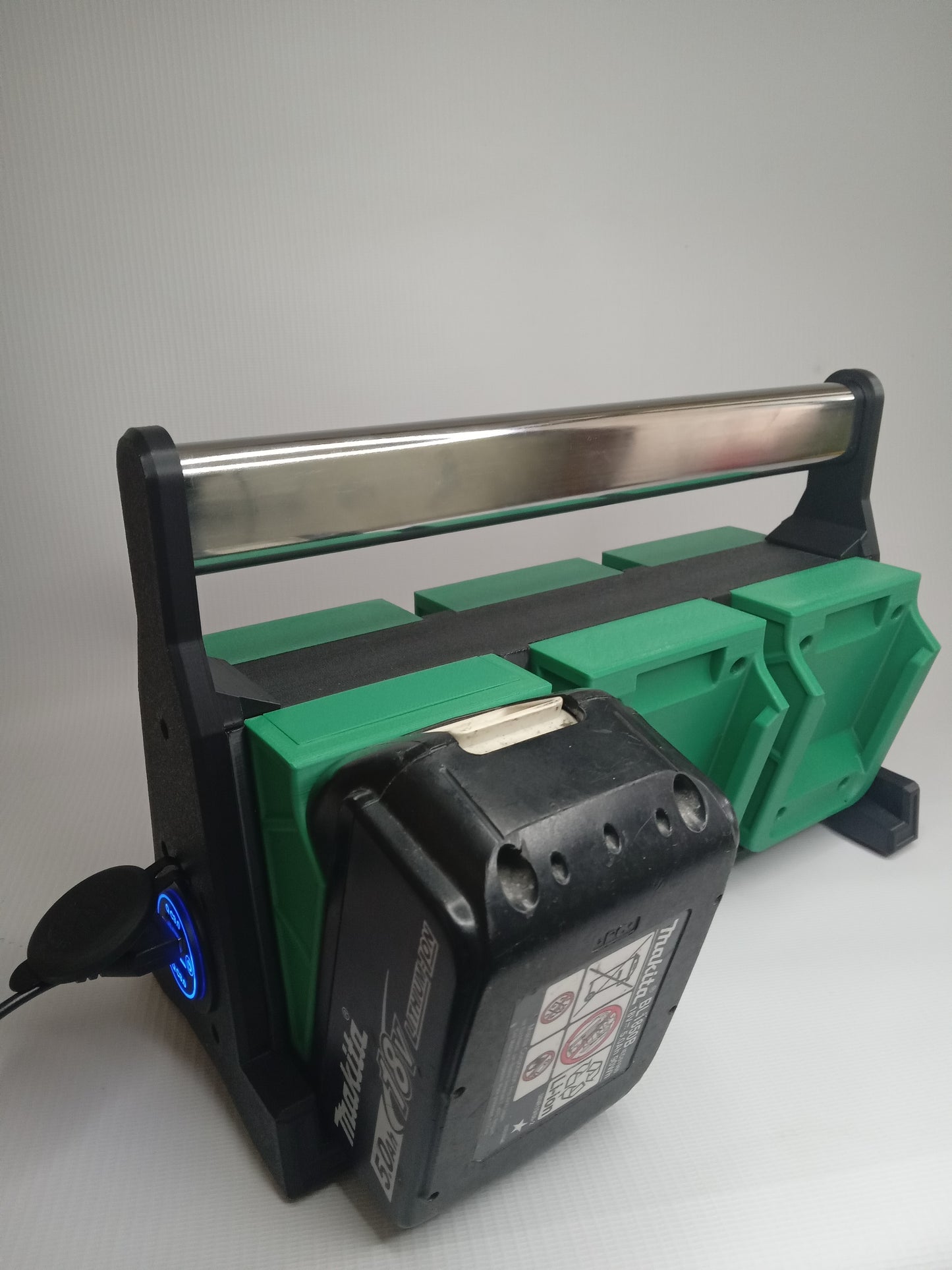 Professional Portable Holder for 18V Li-Ion Batteries